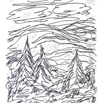 Lafontine, Jeanette - Skog, trykk nr. 15