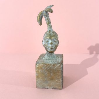 Flåten, Kari Lena - Bronseskulptur "My island"
