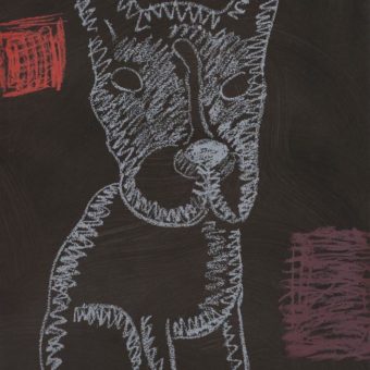 Melgaard B. og Bjertnæs S. - Untitled (sort hund)