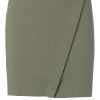 Foux wrapped minskirt 140178-013