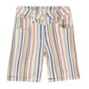 Relax short multicolor RED BUTTON 2834