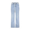 COLETTE & BELT Wide leg SRB4421 RED BUTTON