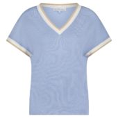 JERRY v-neck SRB4552 RED BUTTON
