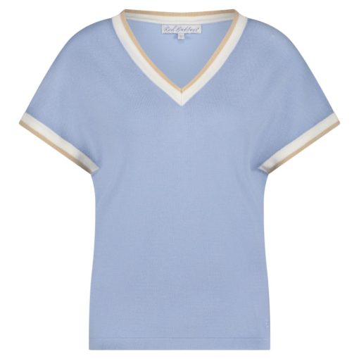 JERRY v-neck SRB4552 RED BUTTON
