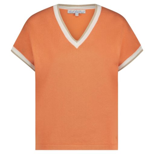 JERRY v-neck SRB4552 RED BUTTON
