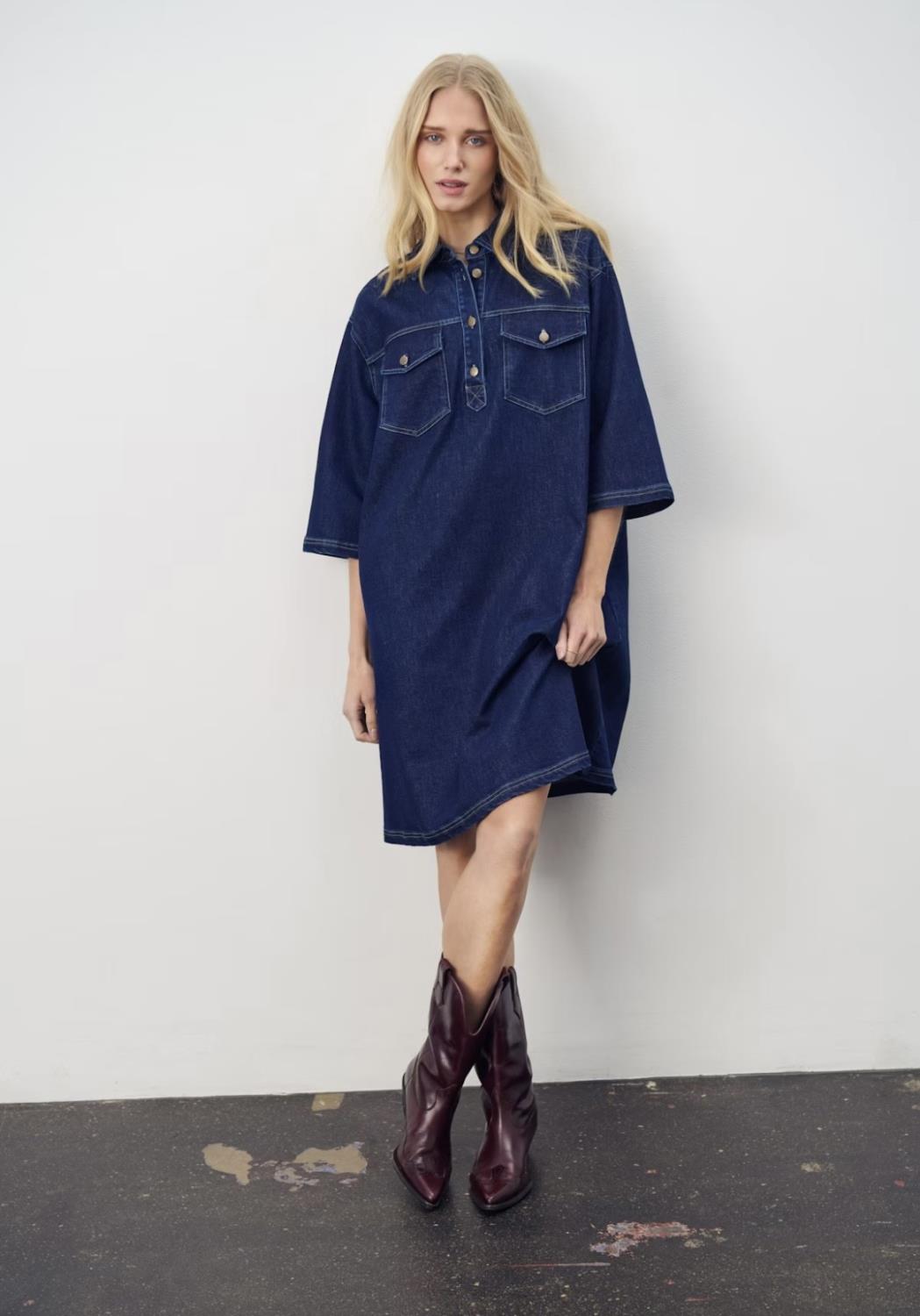 LoesaSZ Demin Dress 30514229 SAINT TROPEZ