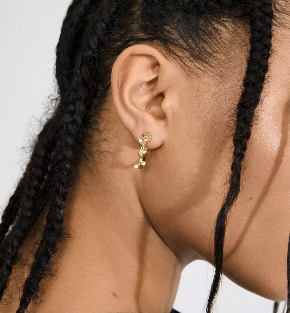 HADLEY øredobber gull 672532003 PILGRIM