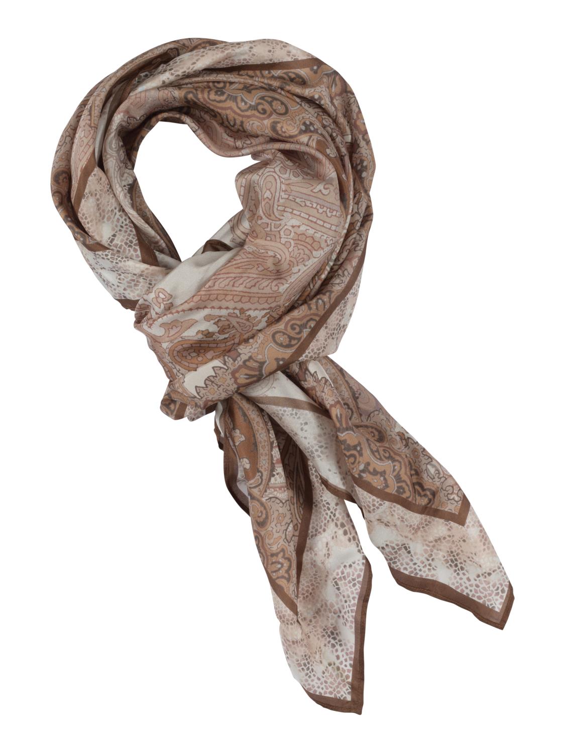 Allis printed silk scarf