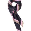 Allis, printed silk scarf flower print