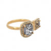 Tamara Swarovski ring charcoal