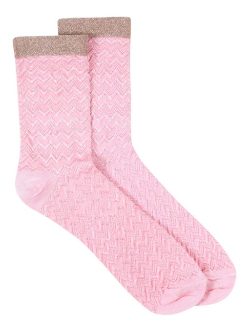 Kaila, viscose socks pink