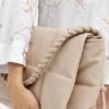 Osla, leather cross body beige