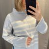 Pullover 3500 blue/offwhite stripe
