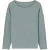 jill, L/S slim t-shirt ocean
