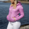 Alexa jacket shiny lilla