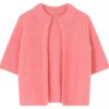 Parker, knit cardigan Coral Lily