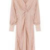 Brianna, bias cut dress Cameo Rose