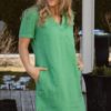 Aminase dress Greenbriar