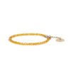 Fanny crystal bracelet orange