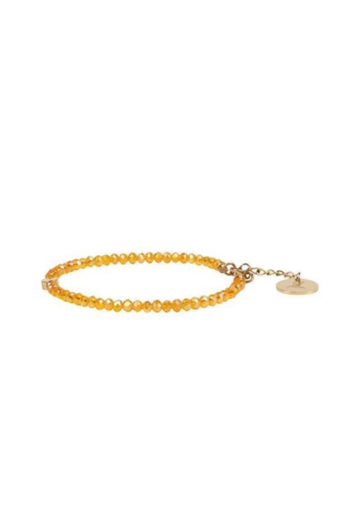 Fanny crystal bracelet orange