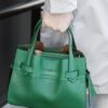Nano satchel bag Green