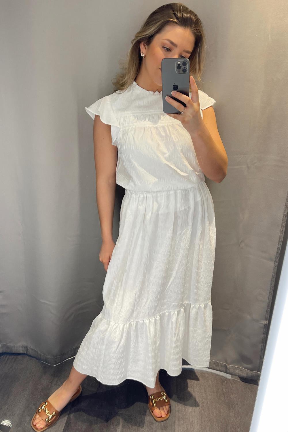 Marcia midi skirt White