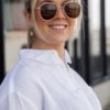 Cannes Sunglasses Champagne