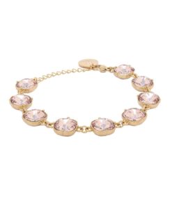 Carla Swarovski lux bracelet light peach