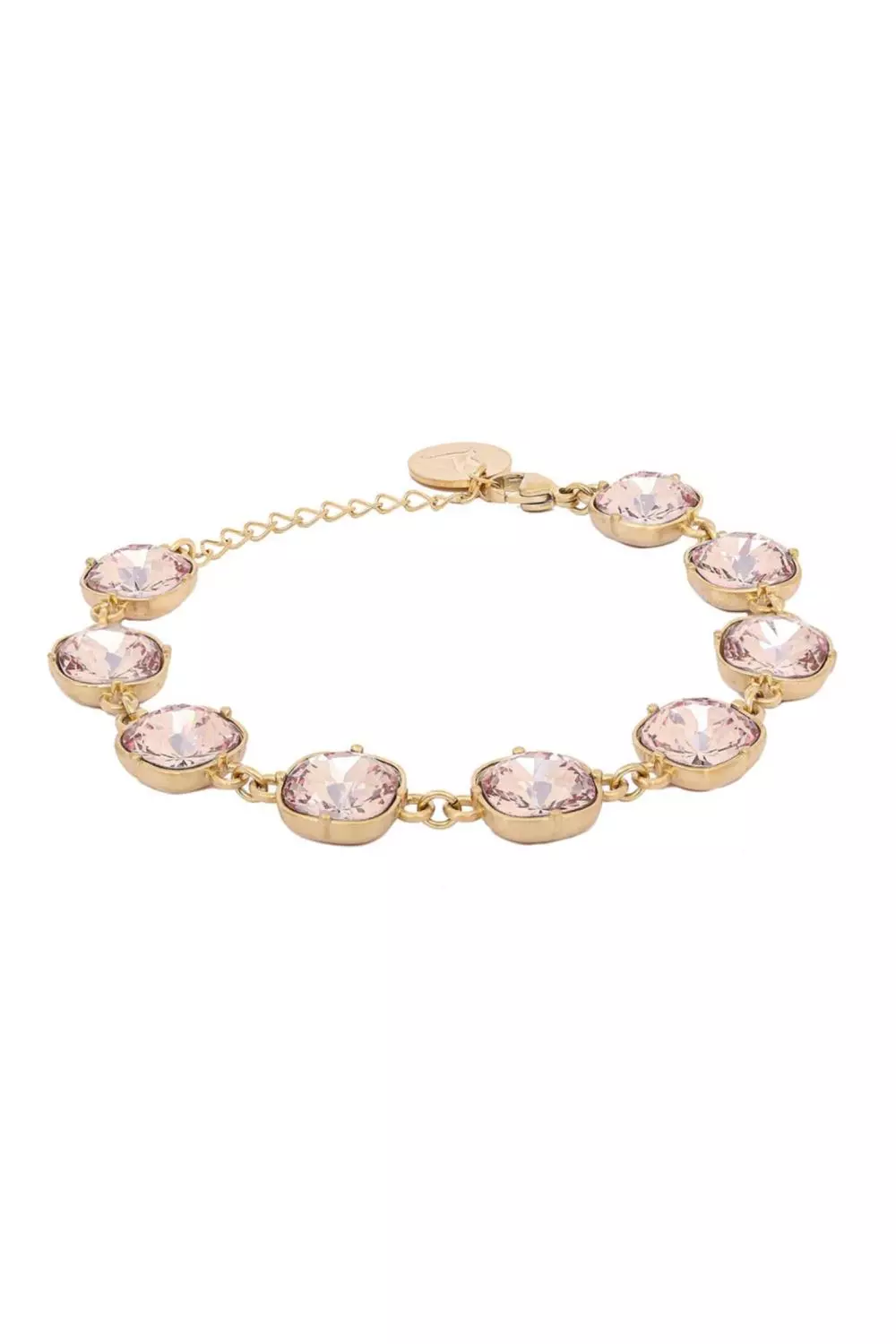 Carla Swarovski lux bracelet light peach