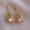 Tamara Swarovski Earrings Peach