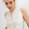 Delia, lace top Pastel