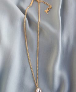 Billie Crystal necklace Clear