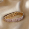 Abbie Zirconia bracelet Peach