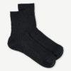 Adele, lurex socks Black