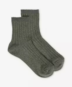 Adele, lurex socks Beetle