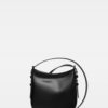 Poppy small hobo bag Diamond black