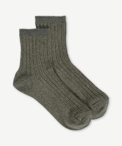 Adele, lurex socks Beetle