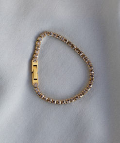 Tennis bracelet Peach