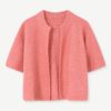 Parker, knit cardigan Rose coral