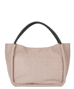 Day Woolen Small Shopper Taupe Melange