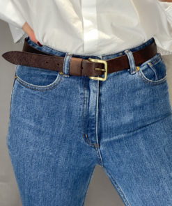 Jeans belt Brown