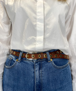 Narrow belt Brown