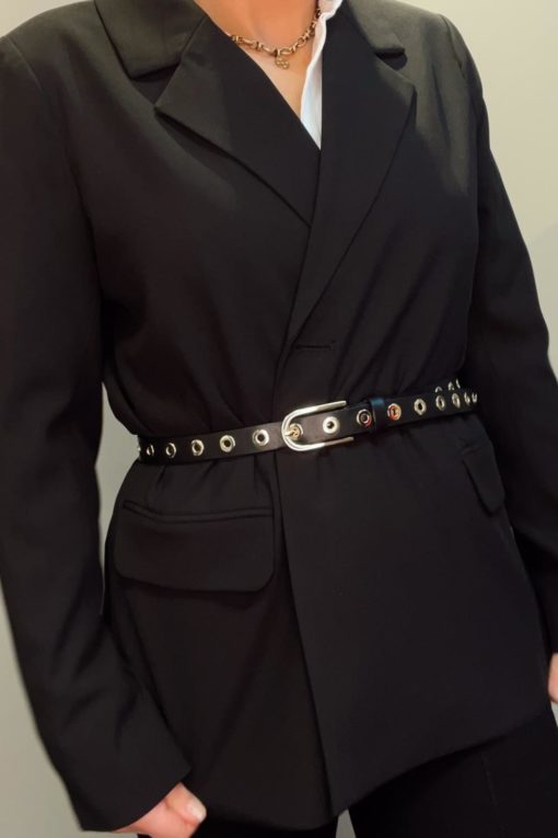 Narrow belt Black