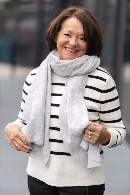 Evelina skjerf Grey
