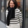 Evelina skjerf Black
