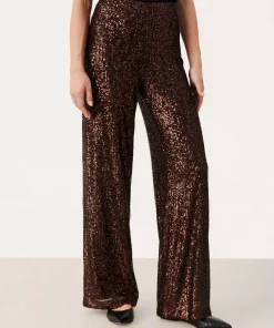 Tatiana Pants Mole' Metallic