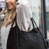 Day Woolen Small Shopper Black