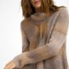 Raisa, cable knit Animal fur