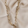 Inez chain necklace Smokey quartz