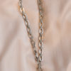 Inez chain necklace White Opal
